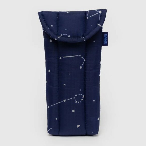 NWT Baggu Puffy Glasses Sleeve - Constellation Midnight - Picture 1 of 5